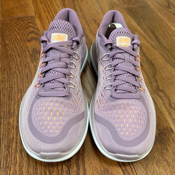 Nike Flex 2017 RN Violet Dust Running Shoes Size 7 - Picture 2 of 8